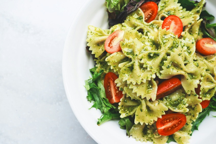 Farfalle alla genovese: il trucco è nel pesto con olio EVO