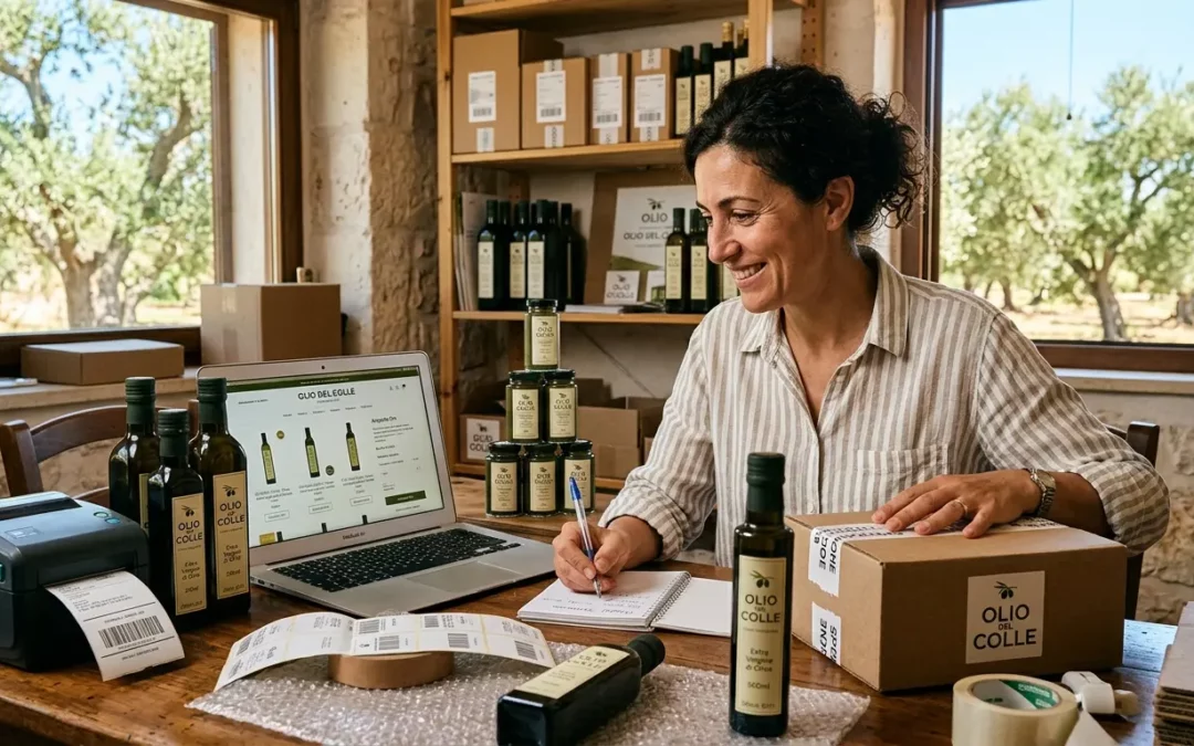 Vendere Olio Extravergine Online: Guida per Produttori