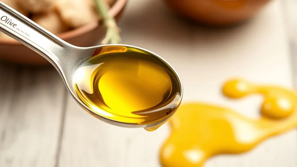 Calorie Olio EVO: Quante in 1 Cucchiaio e 1 Cucchiaino