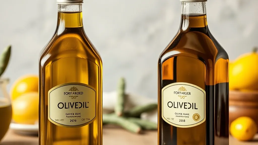 Olio di Oliva vs Extravergine: Differenze, Acidità e Quale Scegliere